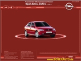 Техническая литература по OPEL Astra G / Zafira A