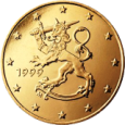 Монета регулярного обращения 10 центов. Финляндия.