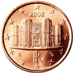 Монета регулярного обращения 1 цент. Италия.