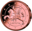 Монета регулярного обращения 1 цент. Литва.