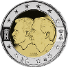 Юбилейная монета 2 евро. Бельгия.