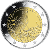 Юбилейная монета 2 евро. Эстония.