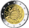 Юбилейная монета 2 евро. Нидерланды.