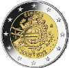 Юбилейная монета 2 евро. Испания.
